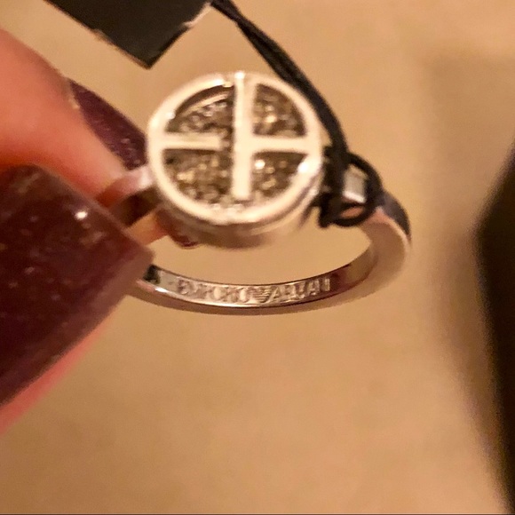 Emporia Armani Sterling Silver Ring - Picture 6 of 7